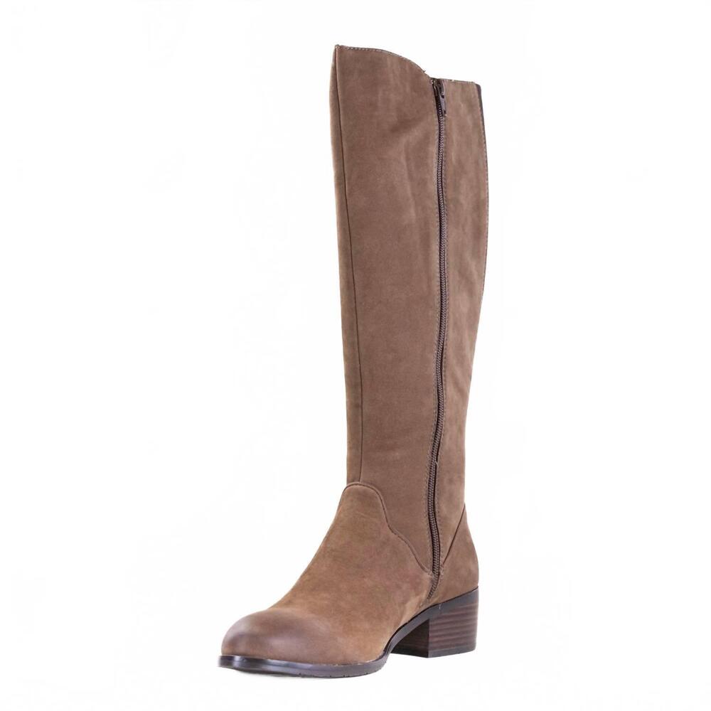 NEW SALVIA women's gilly boot in dark taupe